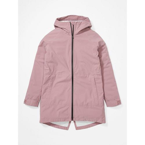 Marmot Rain Jacket Pink NZ - EVODry Kingston Jackets Womens NZ8420597